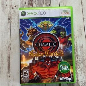 Xbox 360 game chaotic shadow warriors